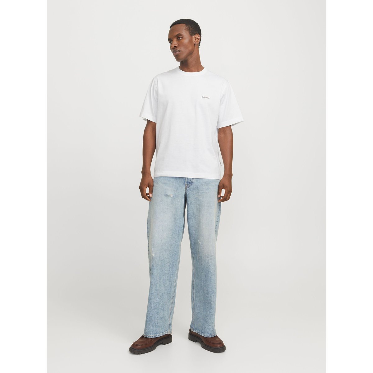 T-Shirt bright white, JACK & JONES