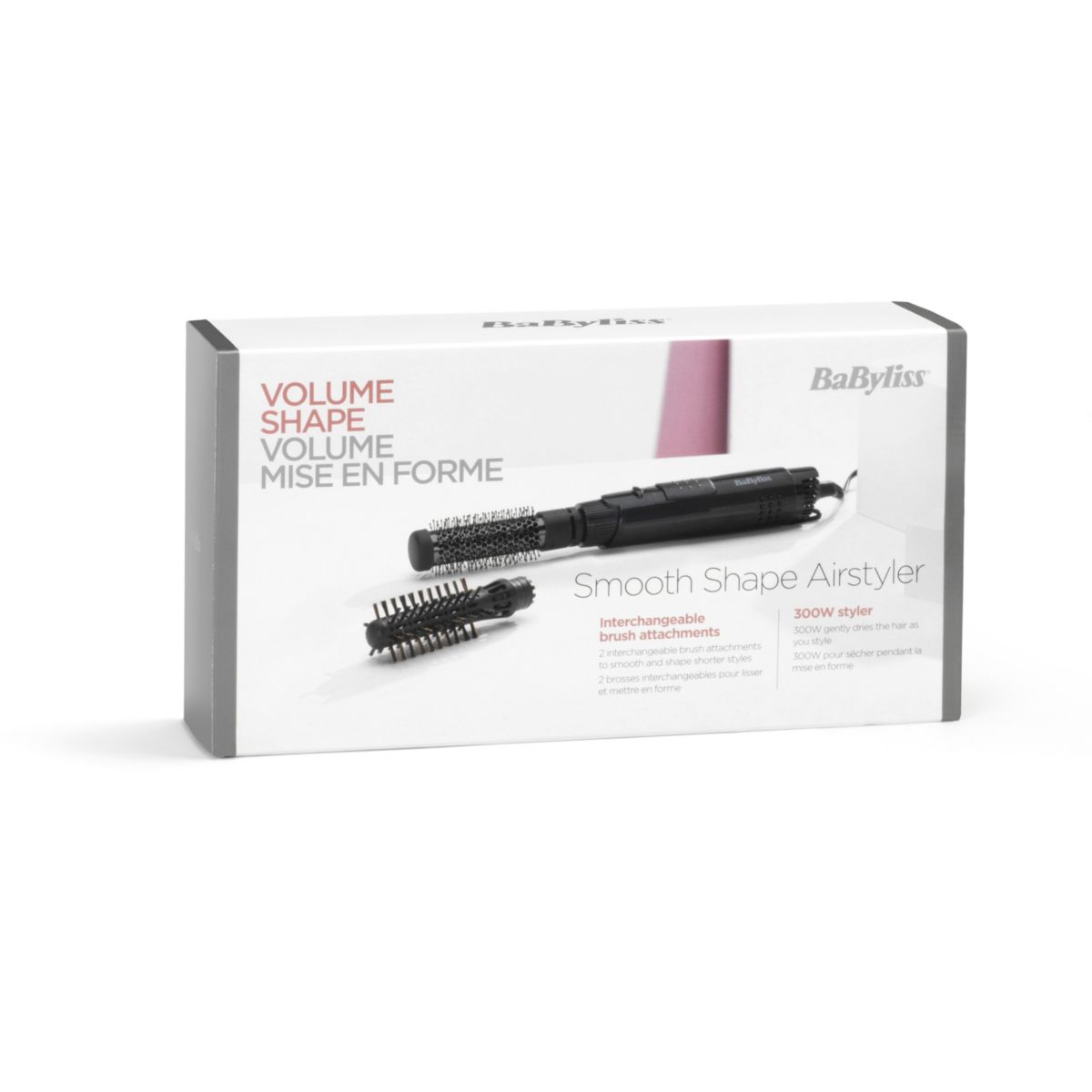 Brosse soufflante Smooth Shape AirStyler AS86E autres, BABYLISS