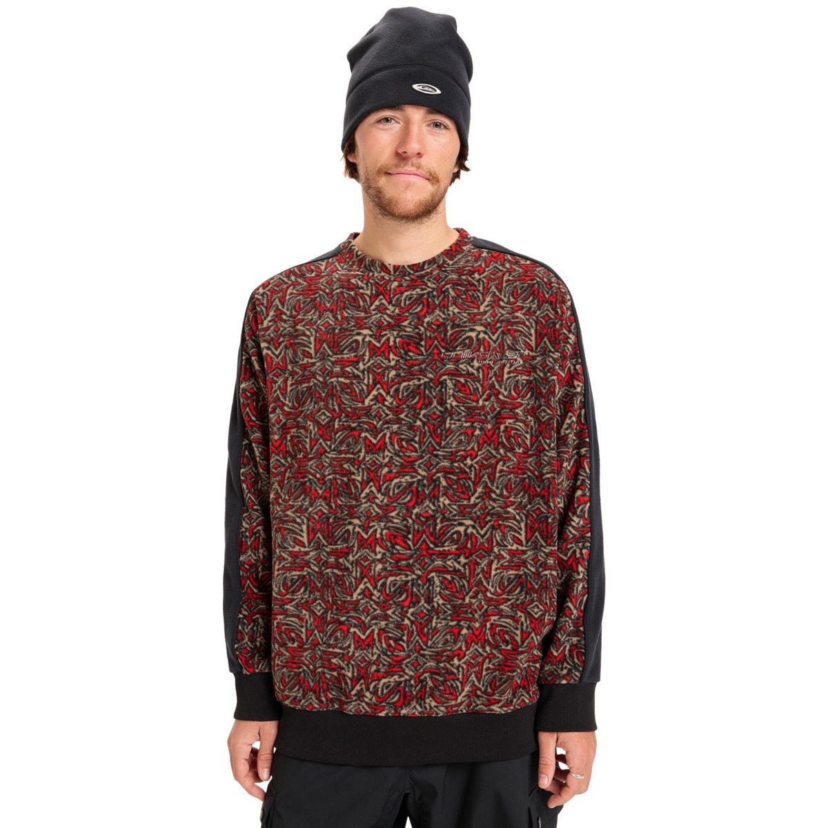 Pull à col rond HIGH ALTITUDE beige saturn fallen rock, QUIKSILVER