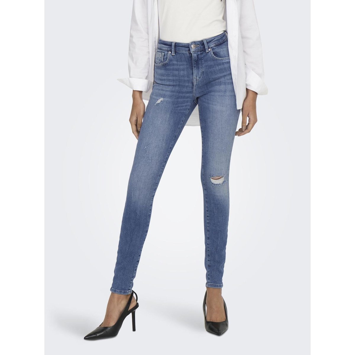 Jean Skinny medium blue denim, ONLY