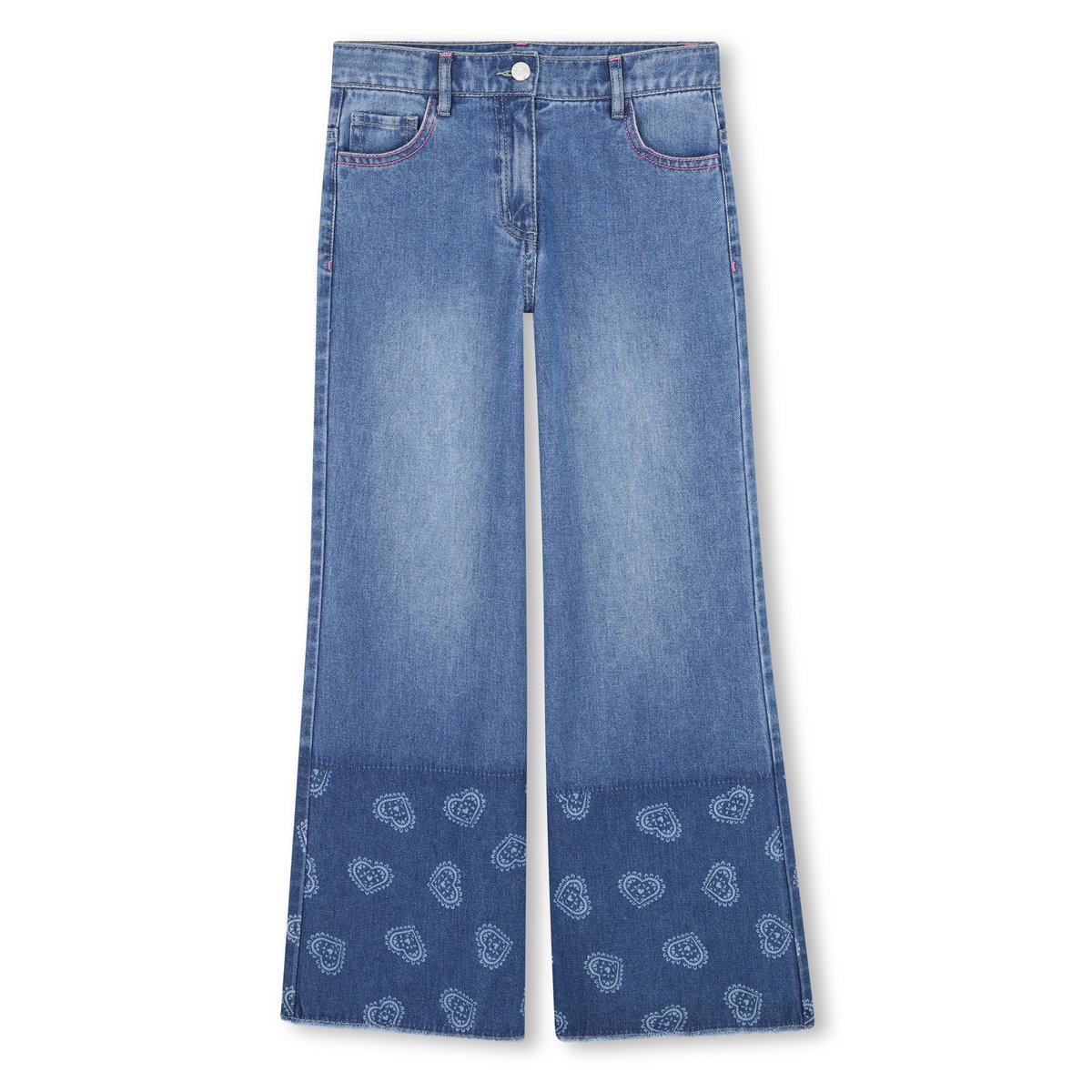 Pantalone in denim 5 tasche stone, BILLIEBLUSH