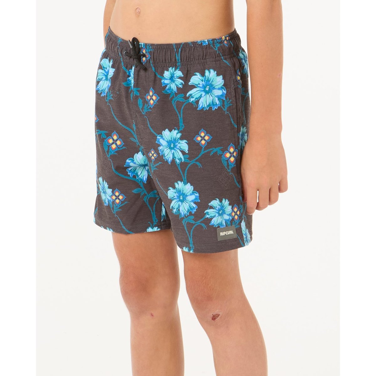 Boardshort SURF REVIVAL FLORAL VOLLEY-BOY noir, RIP CURL