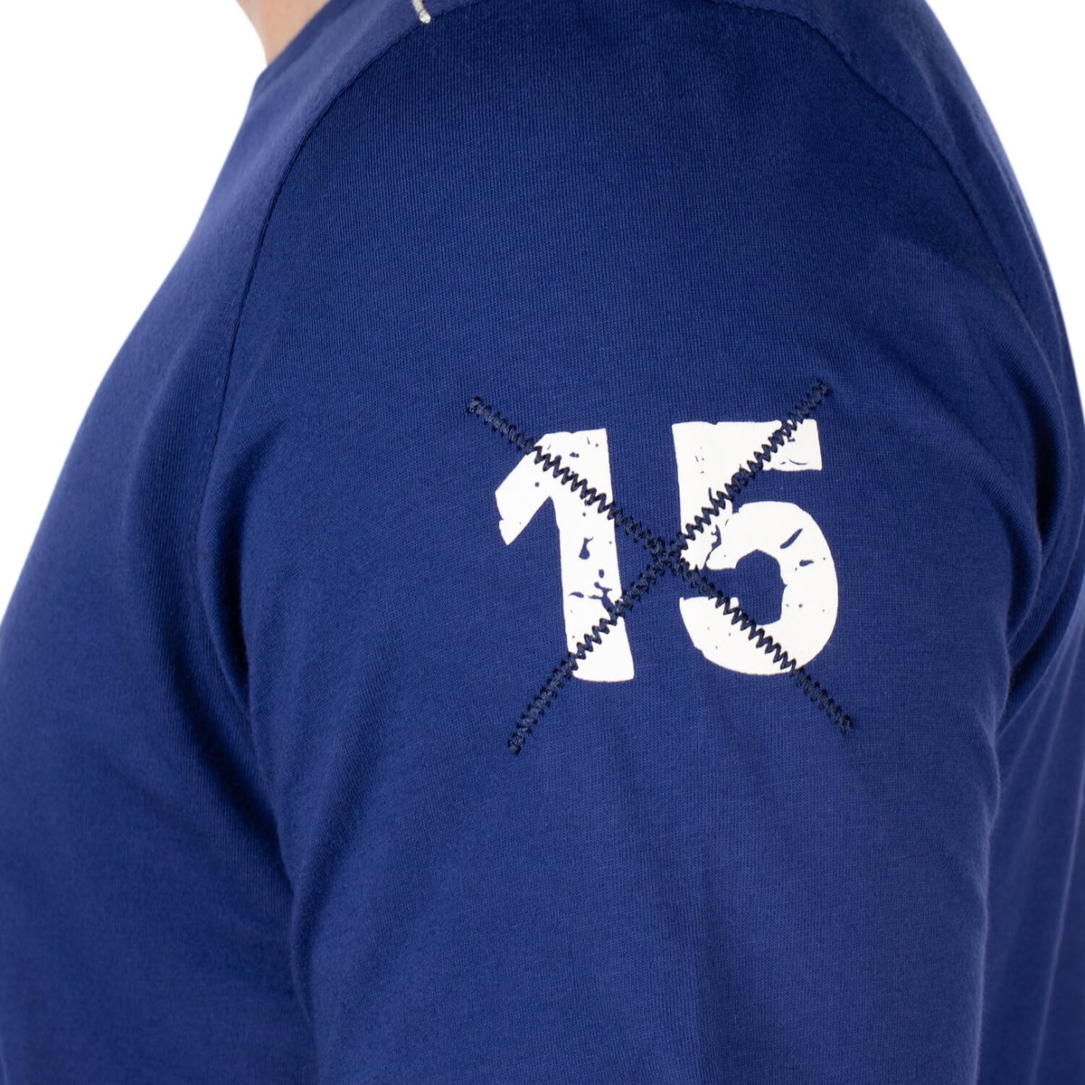 T-shirt rugby french rooster blue, SHILTON