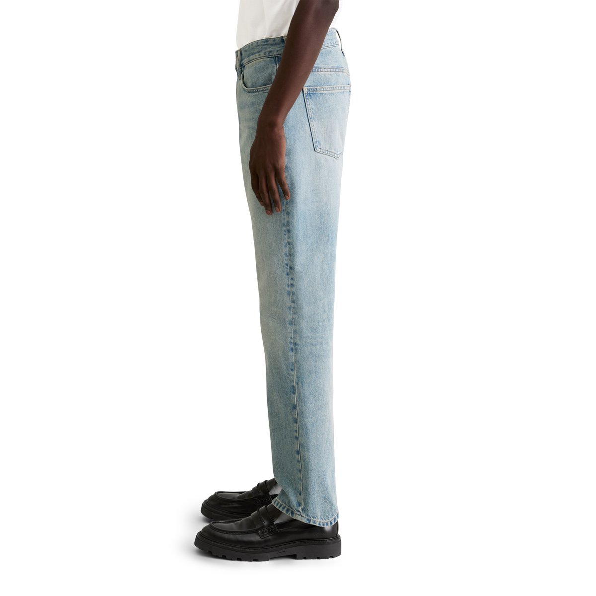 Jeans modèle Sverre droit en pur coton bio bleu clair, MARC O’POLO DENIM