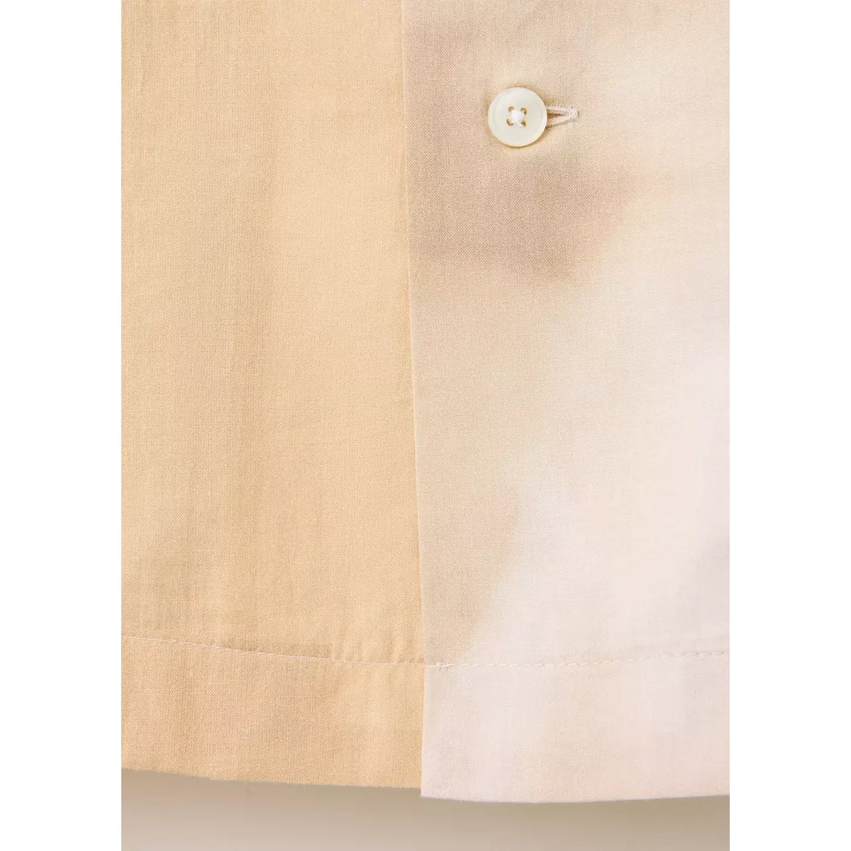 Chemise imprimée 100 % coton vanille, MANGO MAN