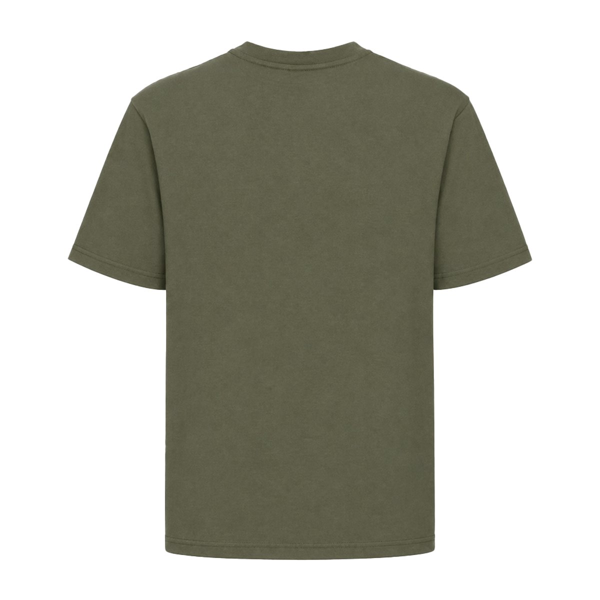 T-shirt vert olive, RUSSELL