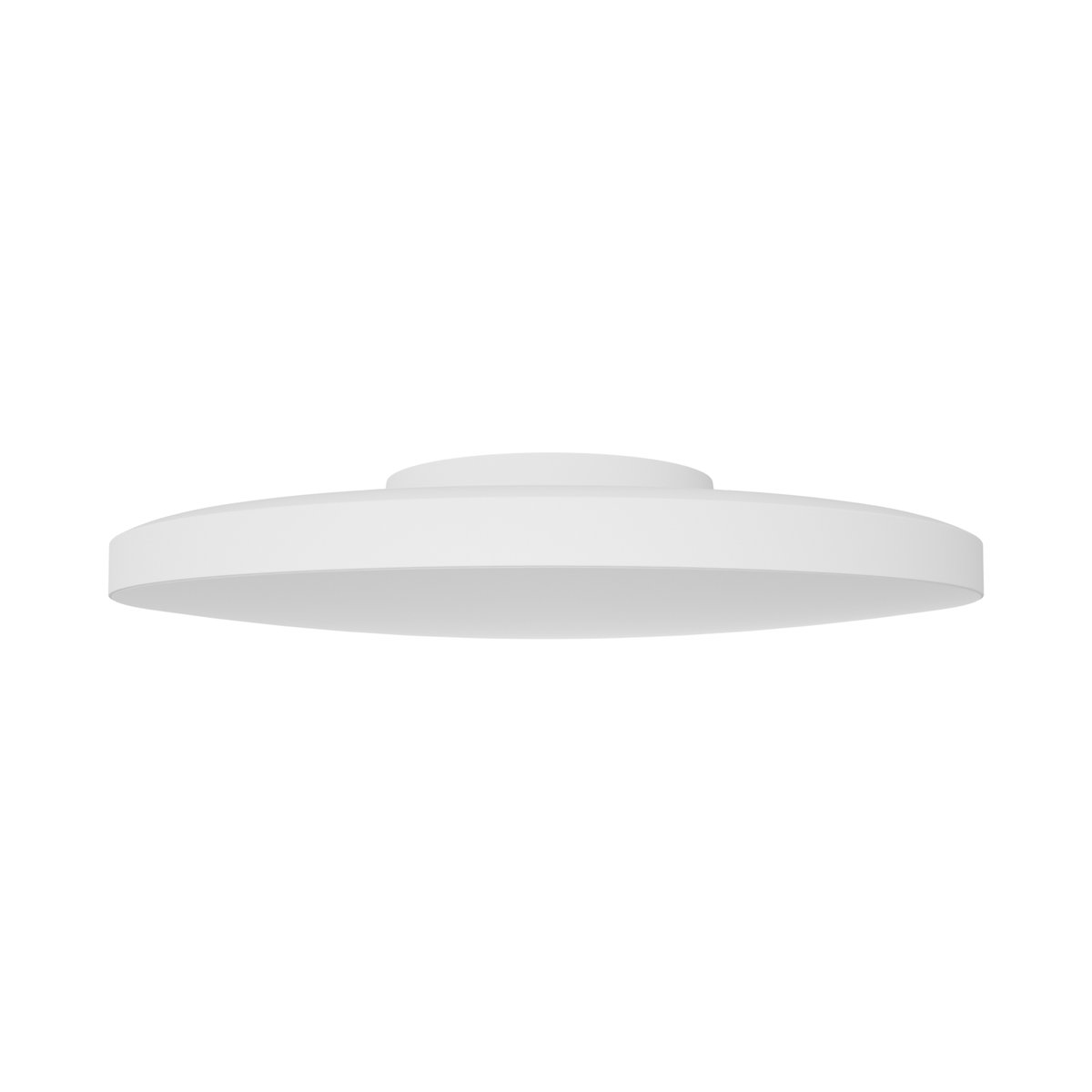 Plafonnier Rond et moderne de salle de bain en plastique, SERENOVA blanc, NORDLUX