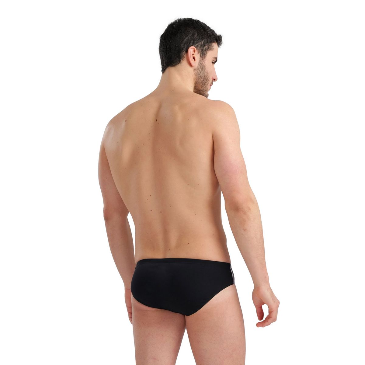 Slip de bain Marbled black-black multi, ARENA