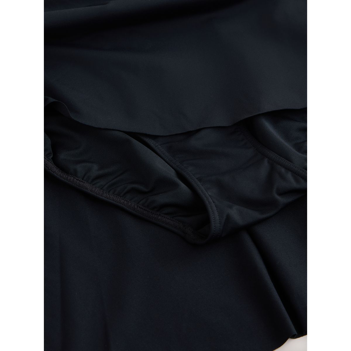 Robe de bain ventre plat et manches longues noir, NEXT