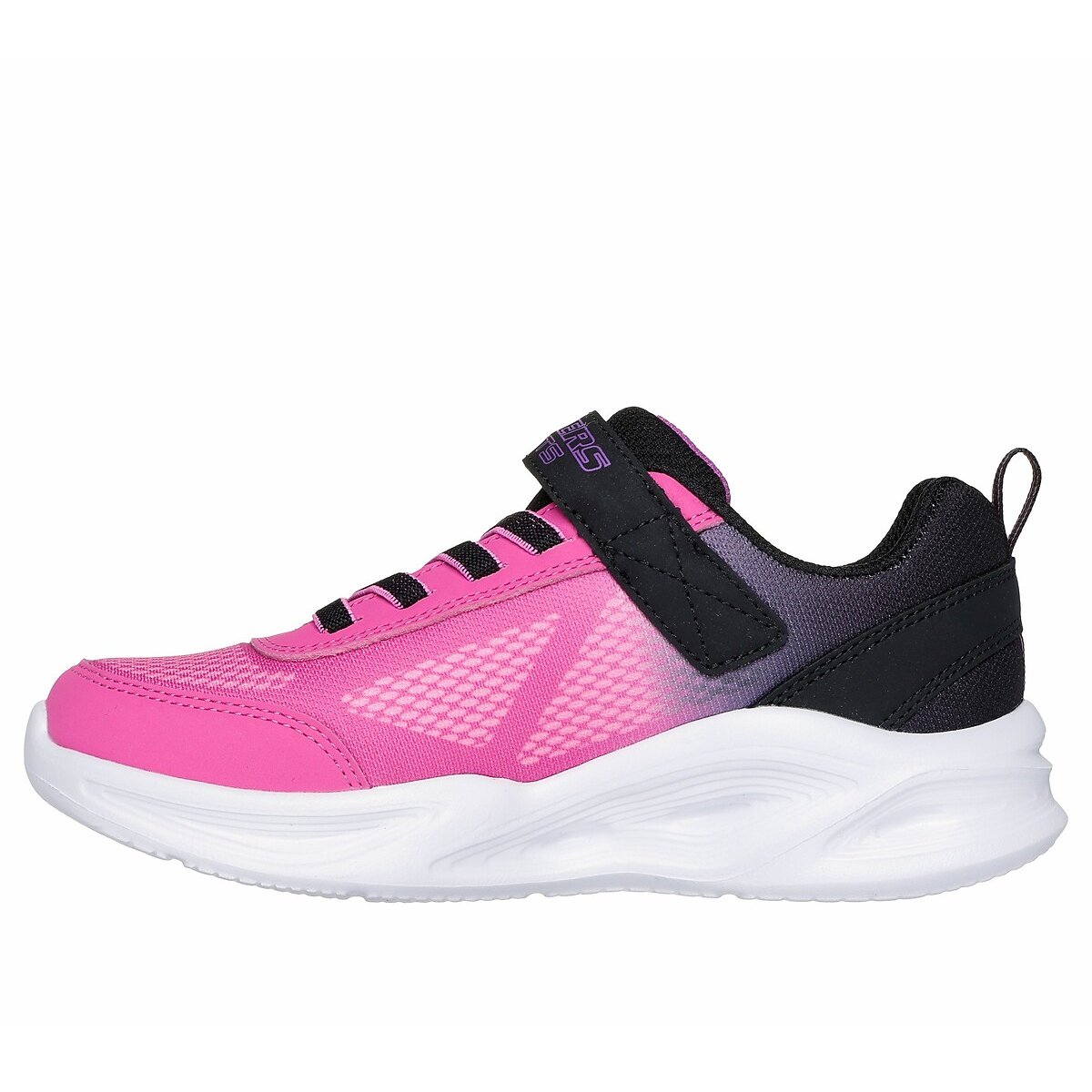 Basket lumineuse SOLA GLOW - OMBRE DELUXE rose/noir, SKECHERS