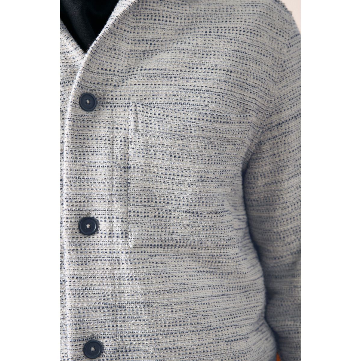 Veste-chemise texturée bleu, NEXT
