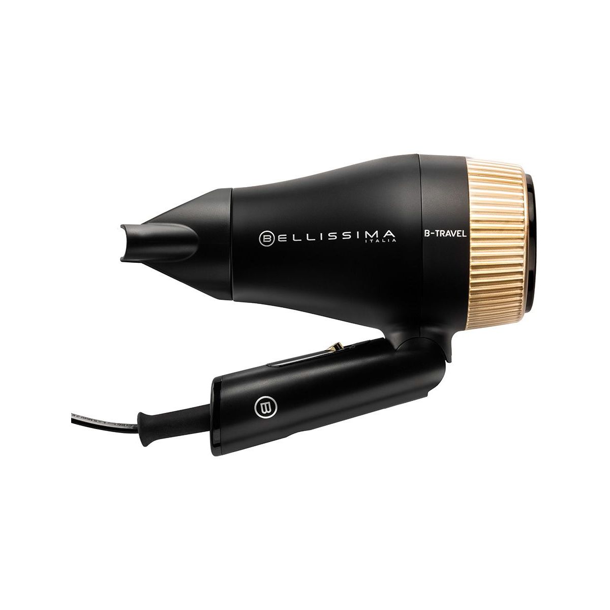 Sèche cheveux de voyage B-travel noir et cuivrã©, BELLISSIMA