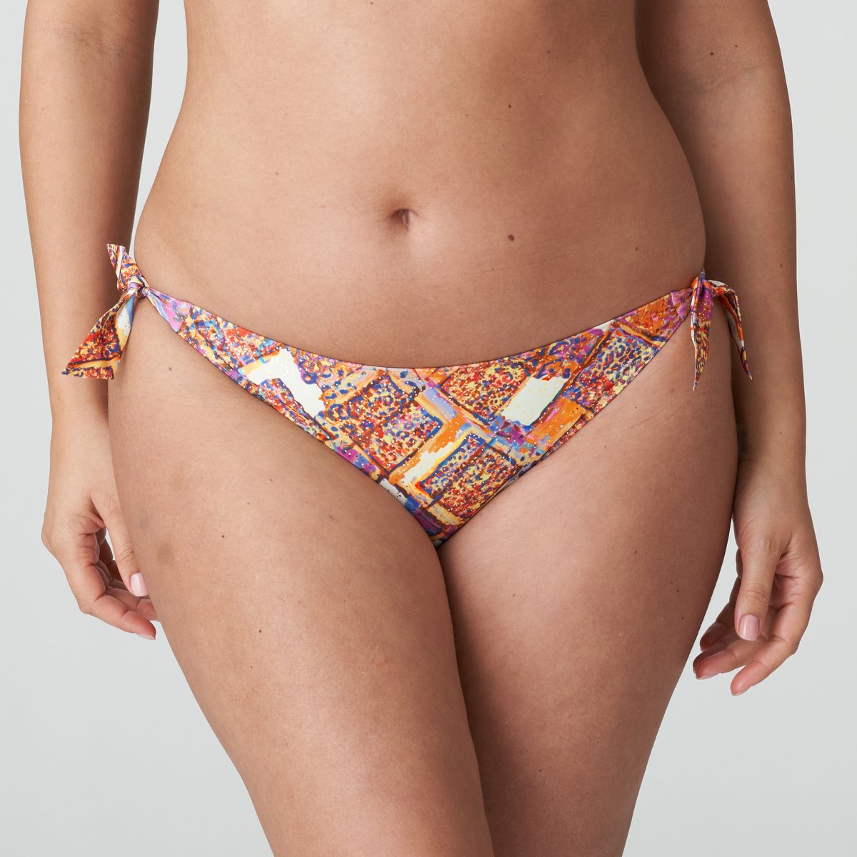 Slip taille basse ficelles NAVALATO orange - summer sunset, PRIMADONNA