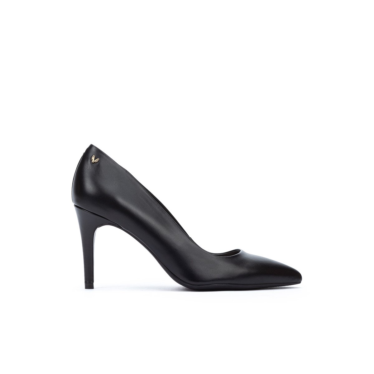 Chaussures à talon cuir Thelma black, MARTINELLI