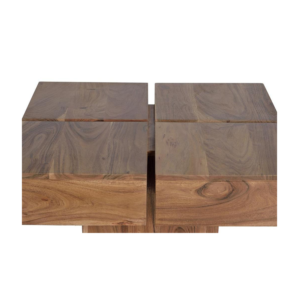Table basse - ENÉLISE marron, DECORATION D’AUTREFOIS