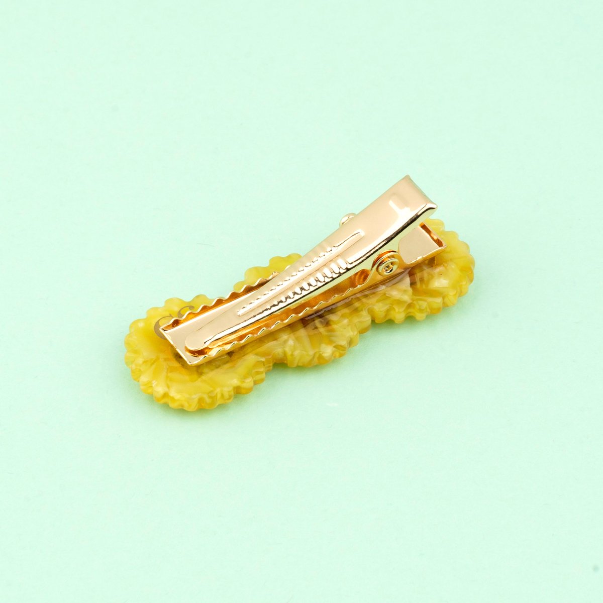 Barrette TOURNESOL jaune tournesol, COUCOU SUZETTE