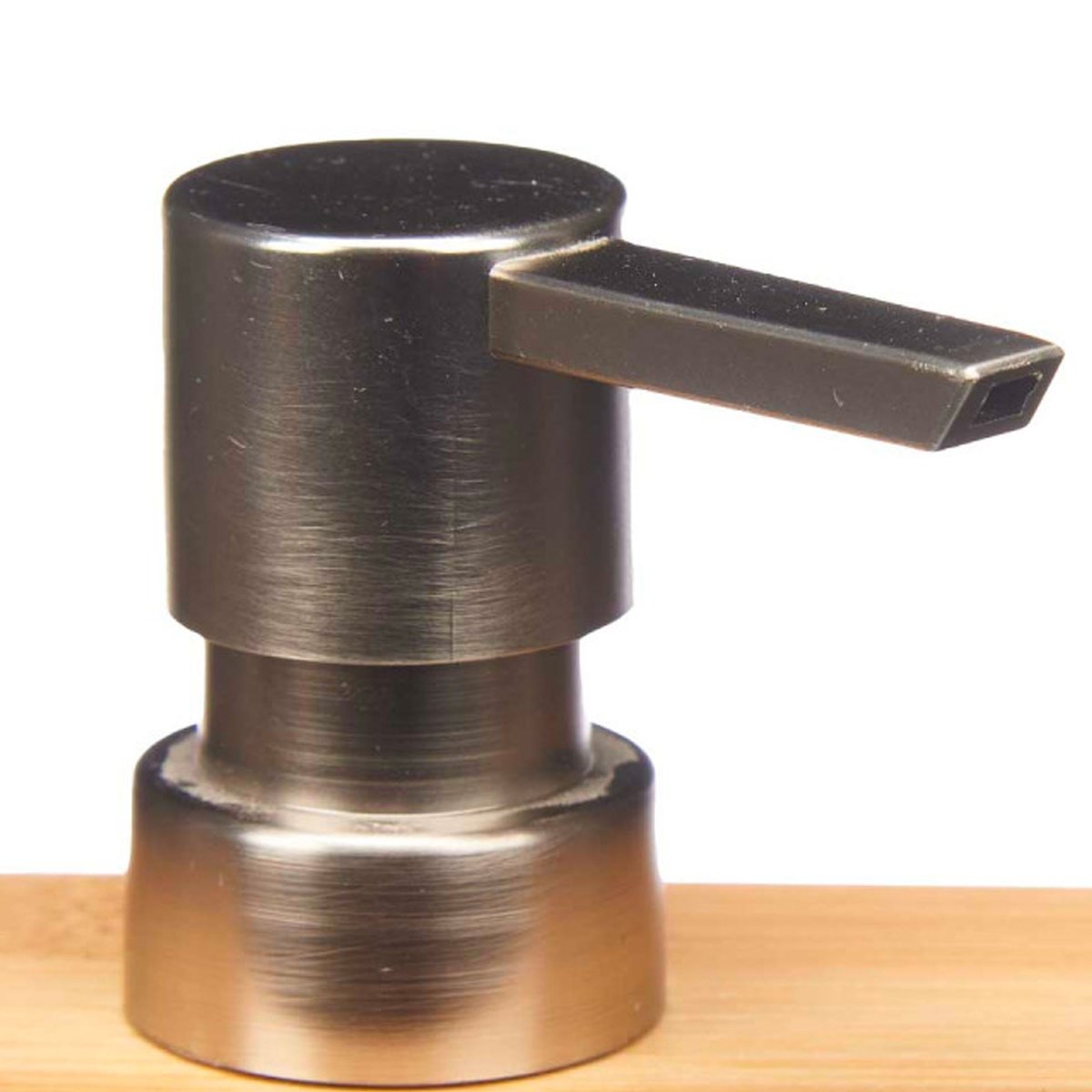 Distributeur de savon en bambou 5.5x9.5x15cm bois, WADIGA