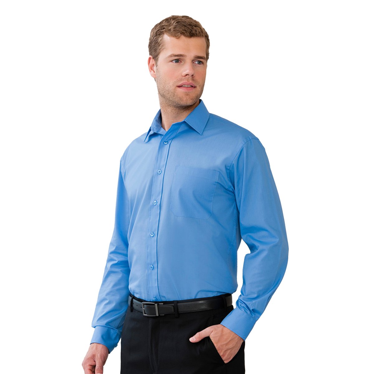 Chemise À Manches Longues Collection bleuet, RUSSELL