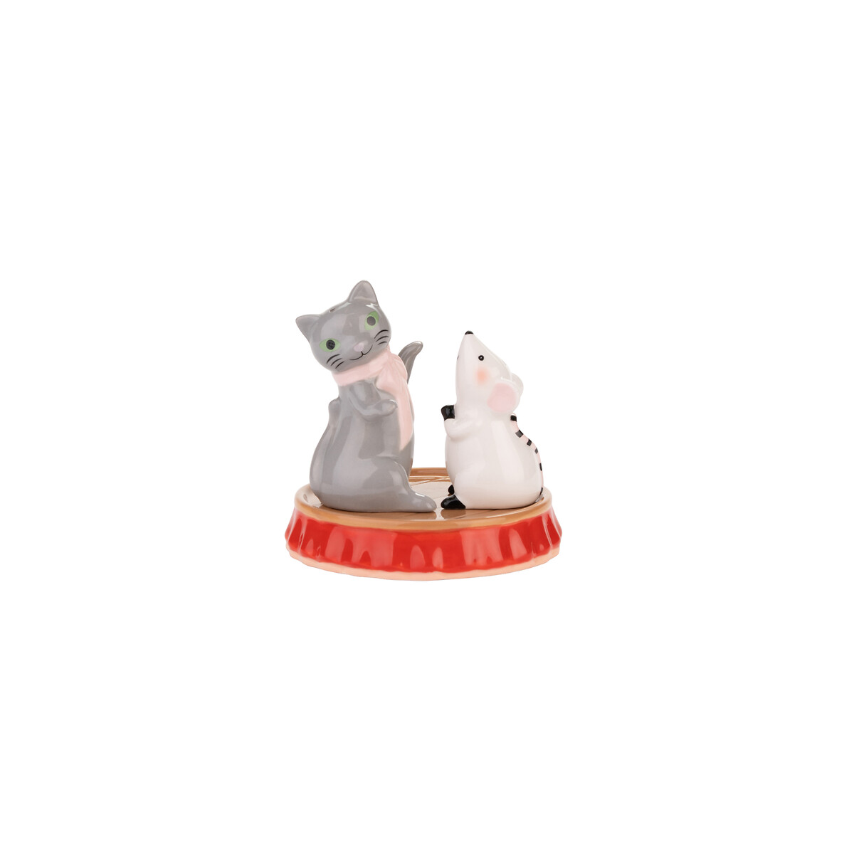 Cat & Mouse Salt & Pepper Set multi-coloured, CATH KIDSTON