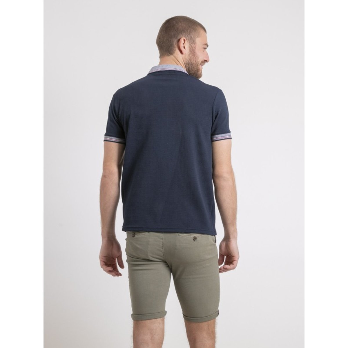 Polo Manches Courtes Pepateo bleu marine, RITCHIE