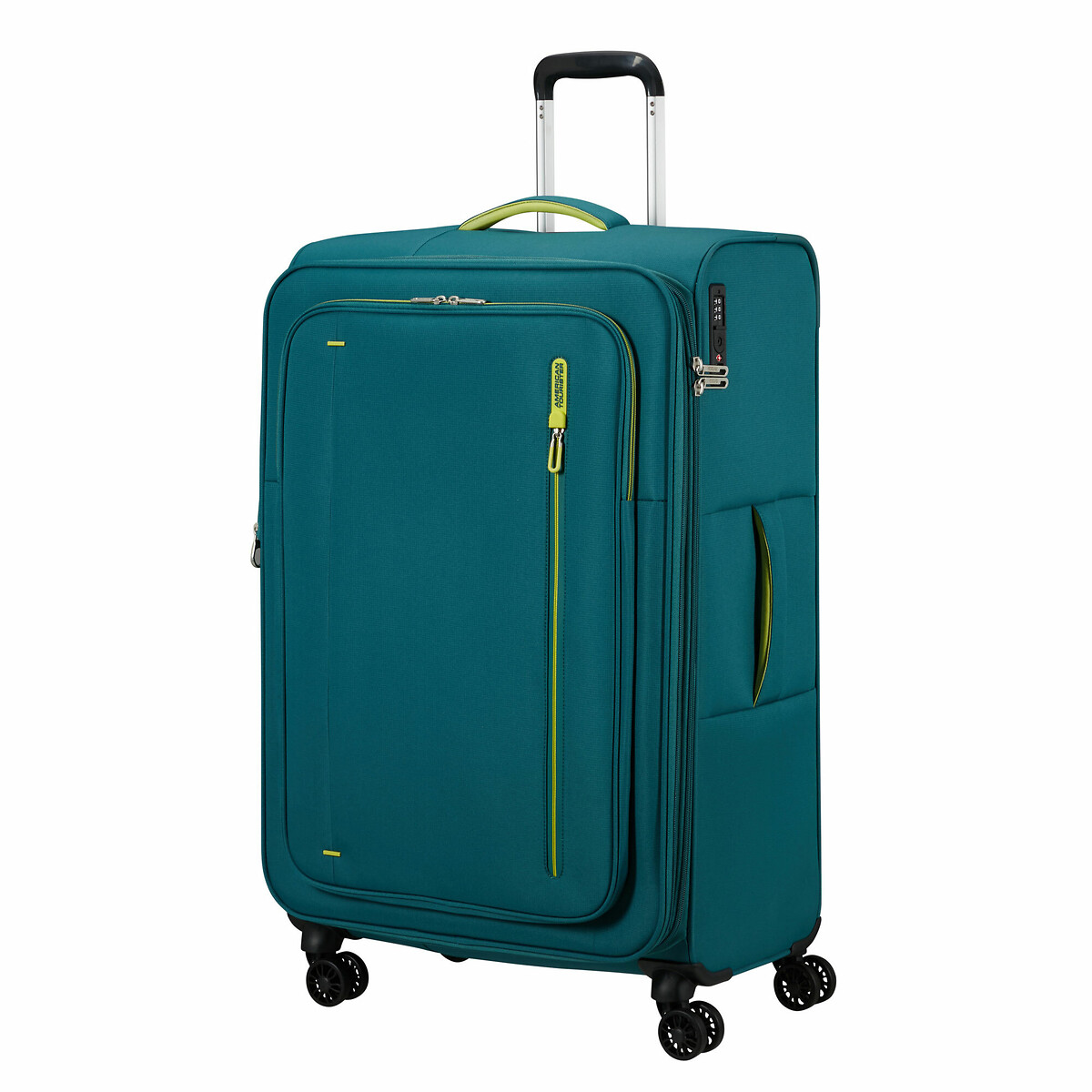 Cloudrider valise 4 roues taille L bleu/vert, AMERICAN TOURISTER