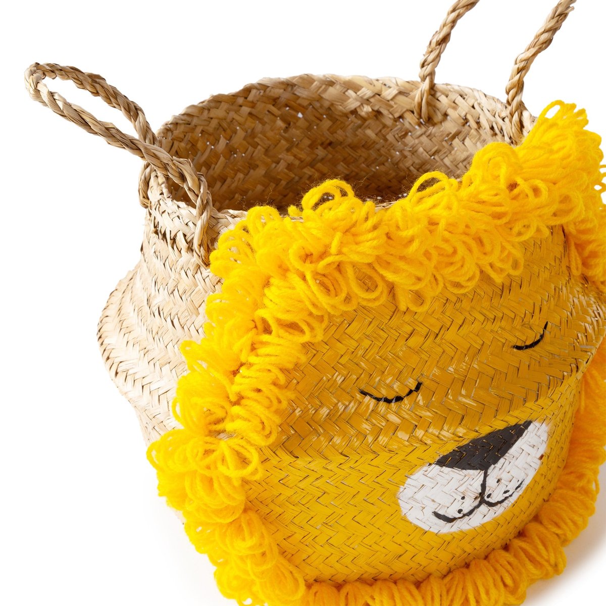 COMPACTOR - Panier de rangement  BELLY avec poignées - 30 x 30 x H.28 CM - Beige naturel, COMPACTOR