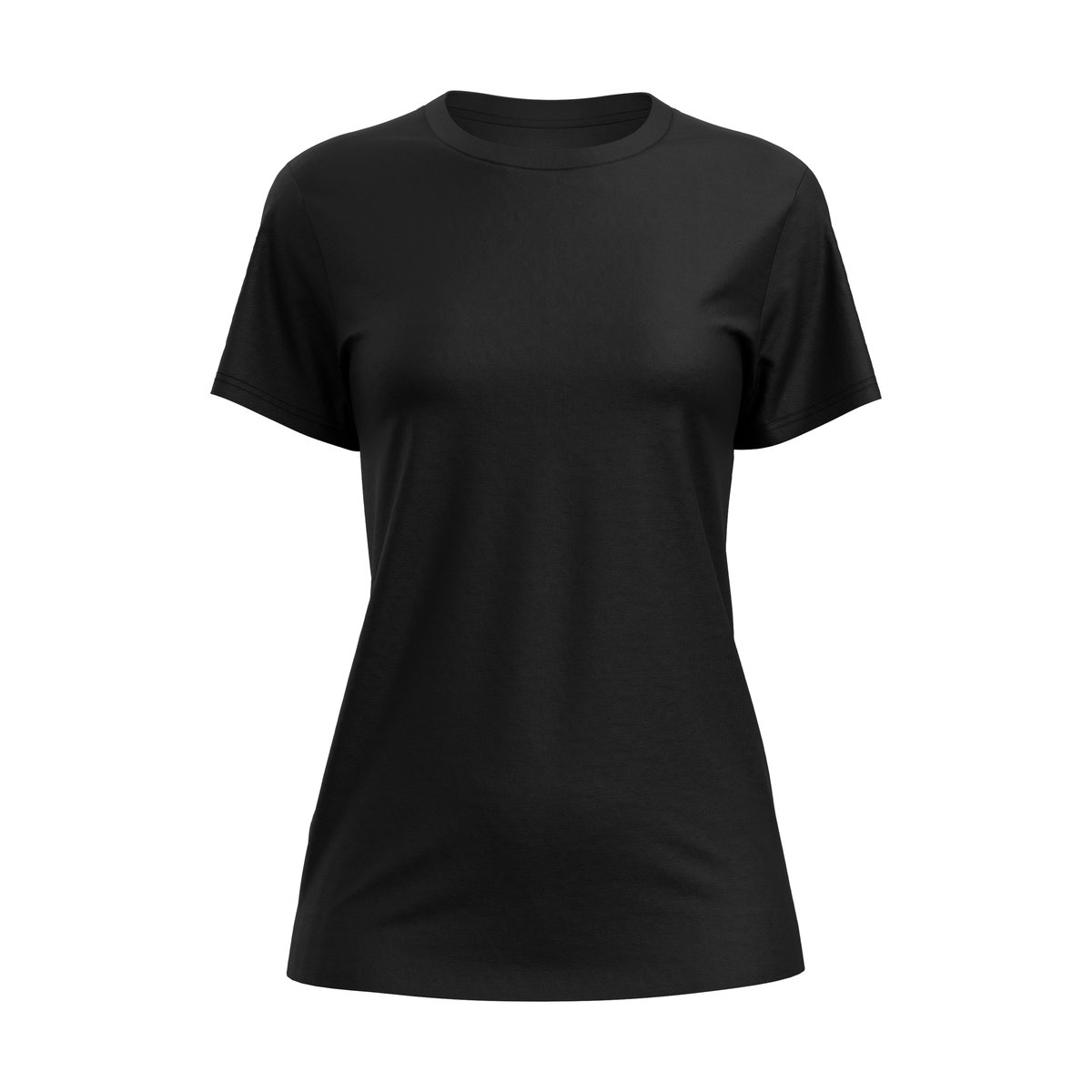 T-shirt à manches courtes manches courtes Modal NATURAL SKIN noir, CALIDA