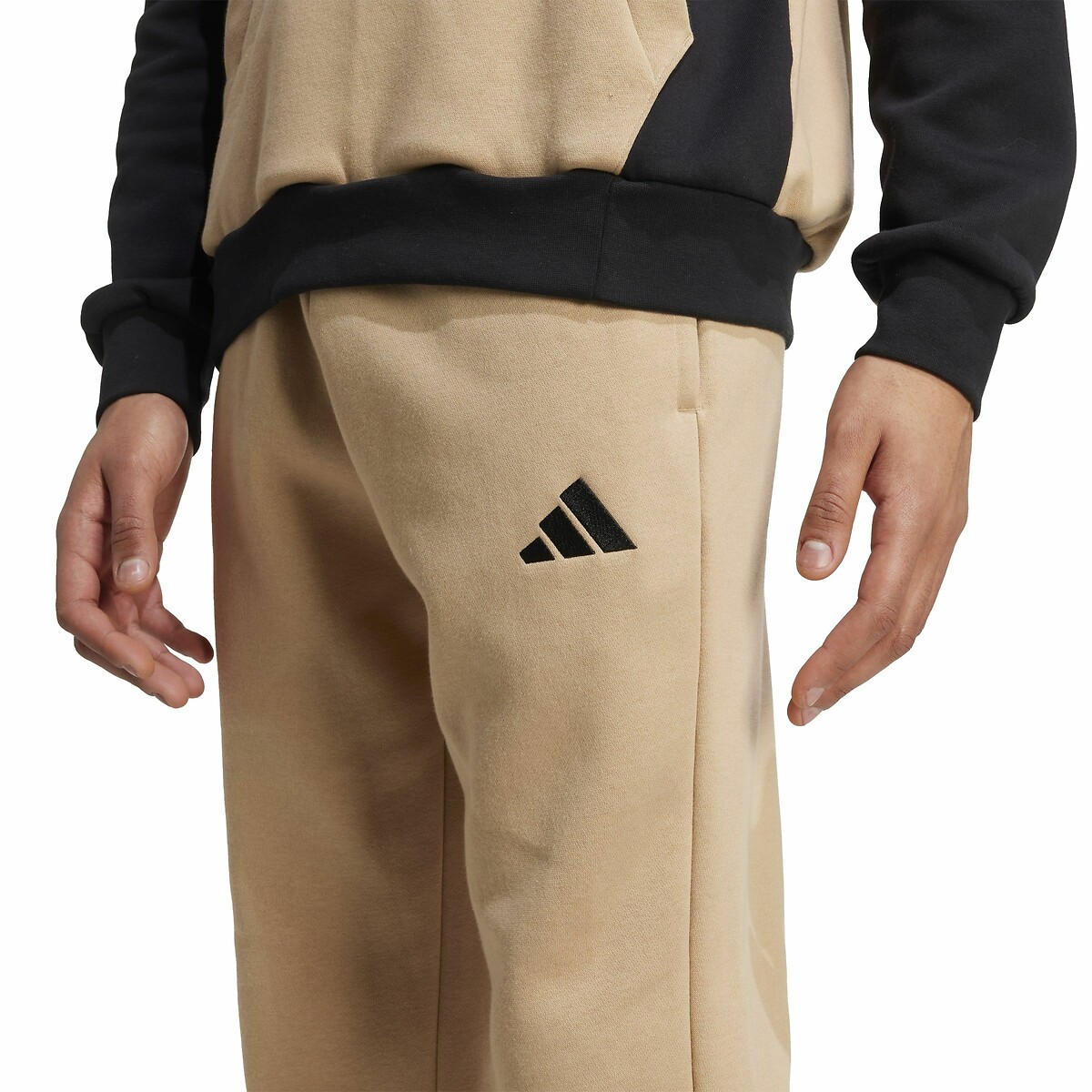 Survêtement à capuche colorblock French terry sable, ADIDAS SPORTSWEAR