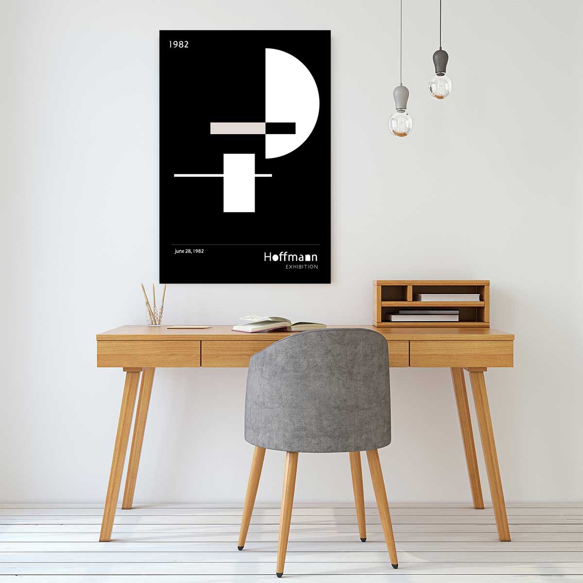 Tableau exposition hoffmann tableau alu dibond, HEXOA