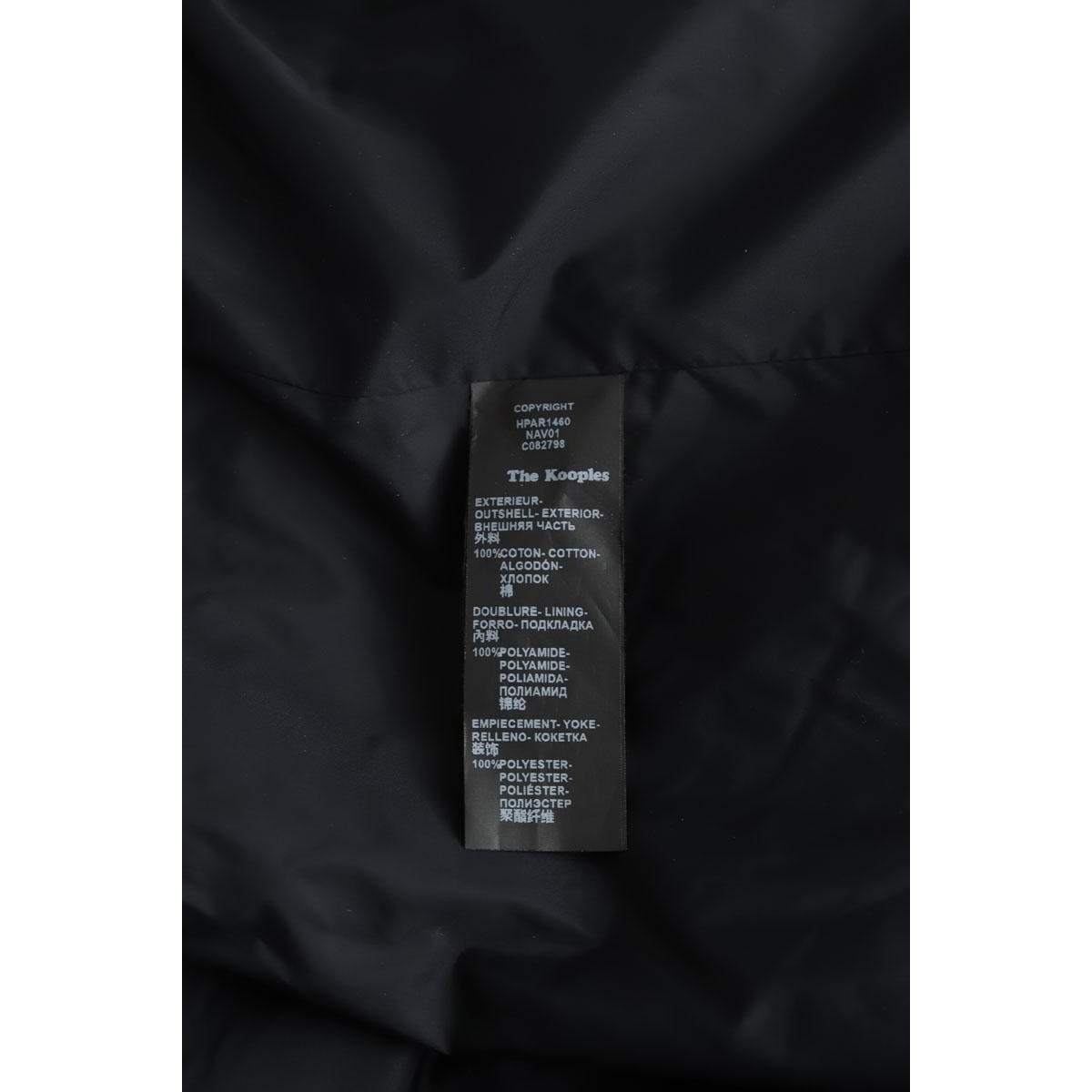 Parka - Très Bon État marine, THE KOOPLES