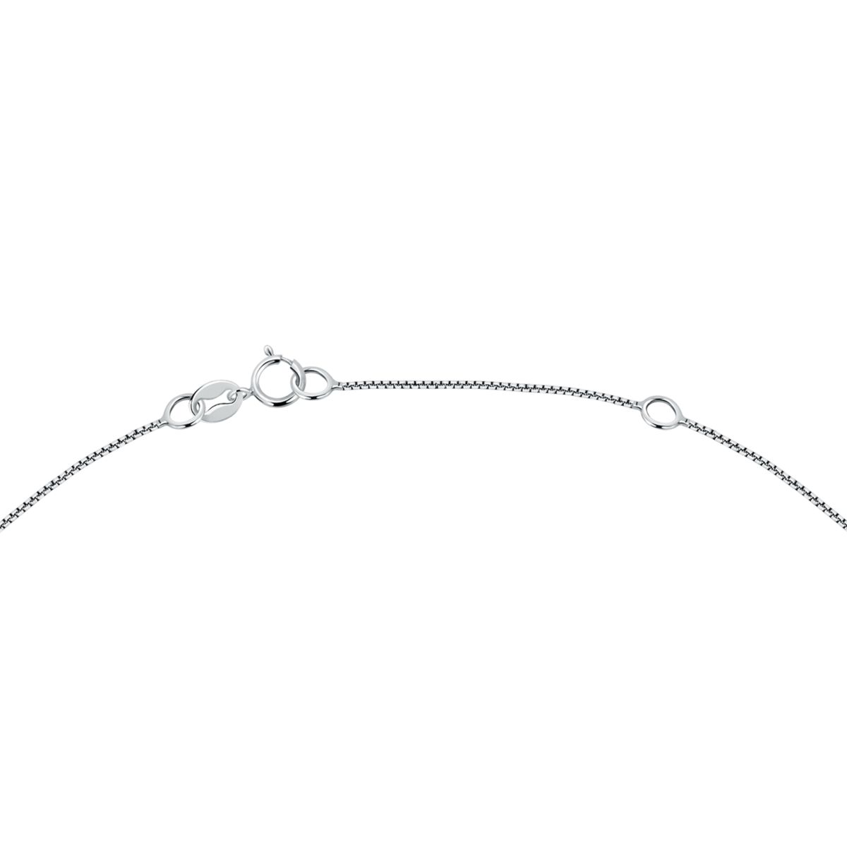 Collier en or blanc 375 VENETA argent, BLUESPIRIT
