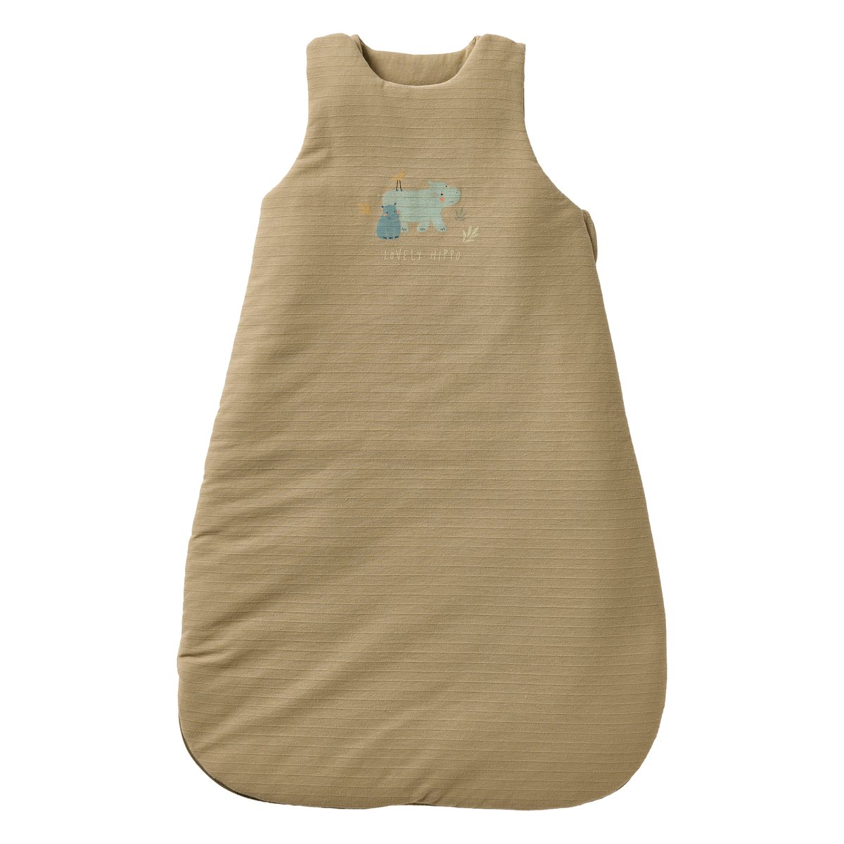 Gigoteuse hippopotame BAYOU en coton Bio vert, VERTBAUDET
