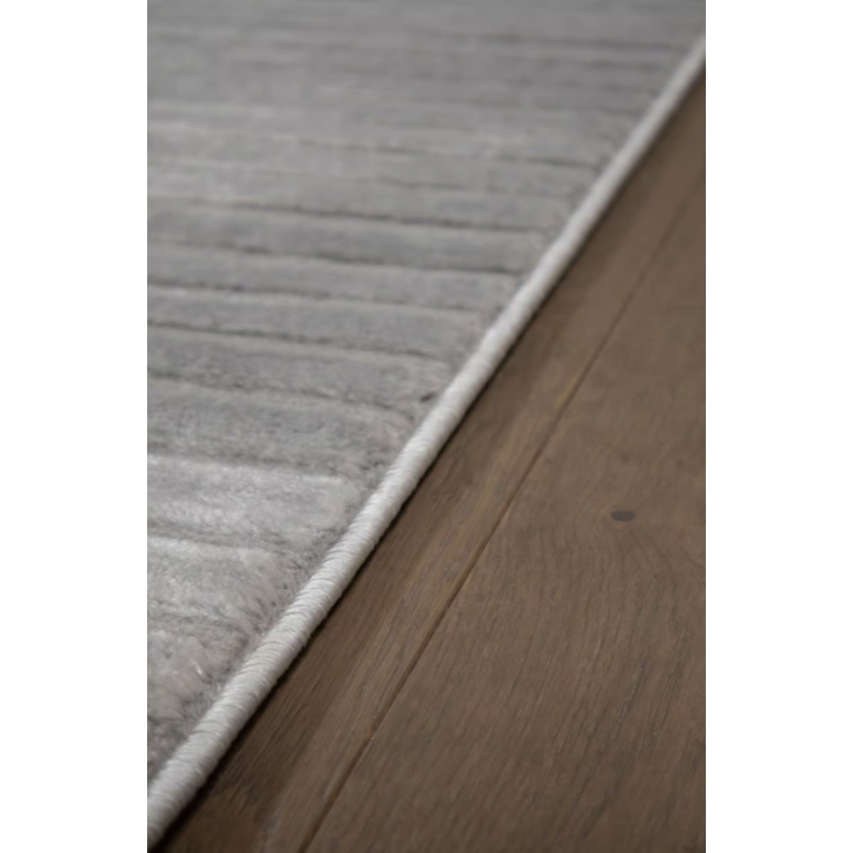 Tapis moderne tissé plat CHIKA gris, NOVATREND
