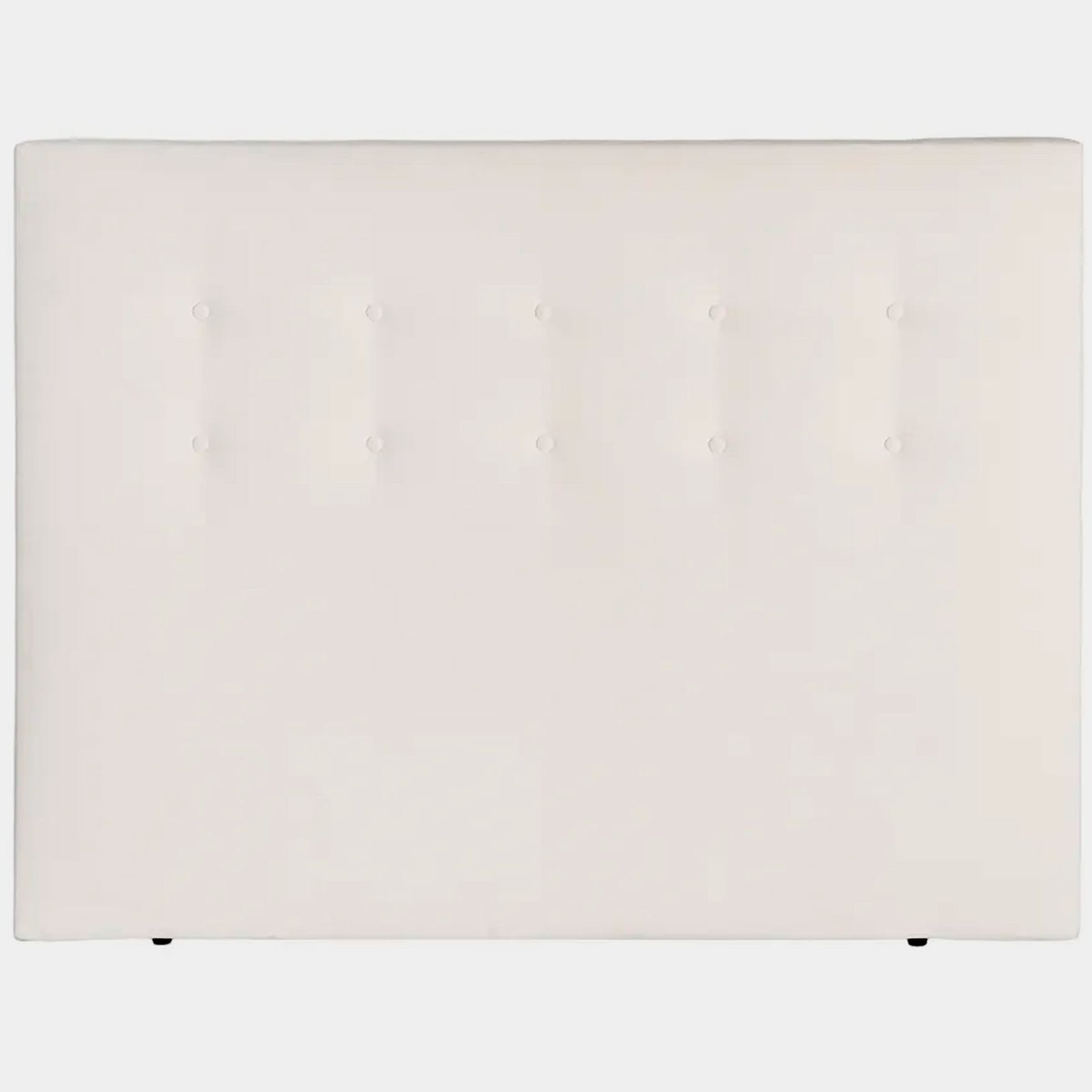 Tête de lit classique tissu beige capitonné 165x8x125cm beige, WADIGA