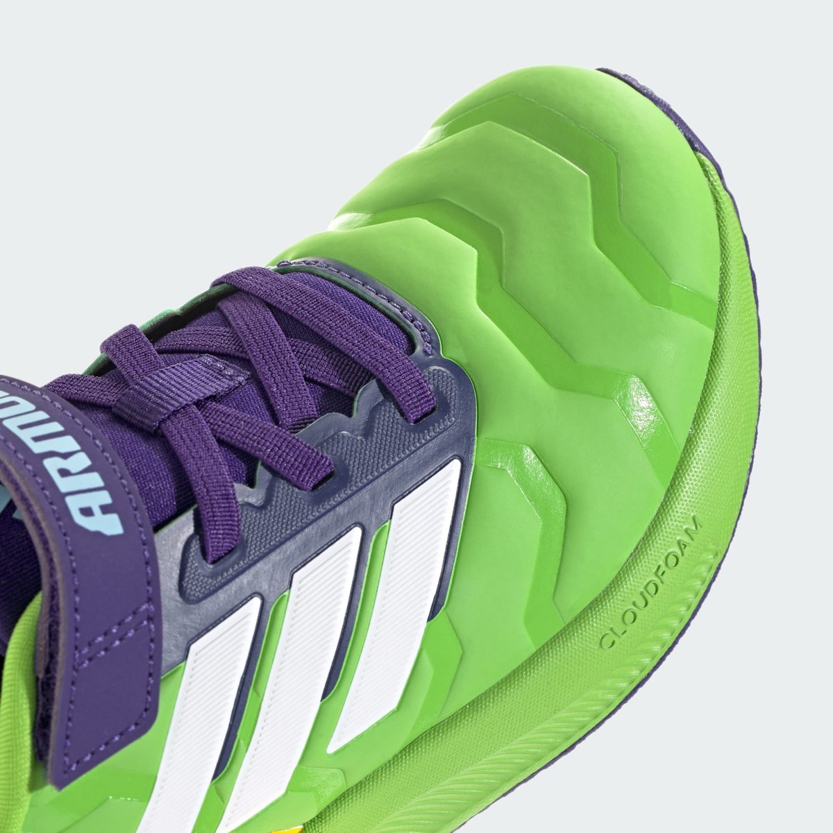 Adidas Iron Hulk Runfalcon 5 Chaussures Enfant Adidas Iron Hulk Runfalcon 5 Chaussures Enfant semi solar green / cloud white / collegiate purple, ADIDAS SPORTSWEAR