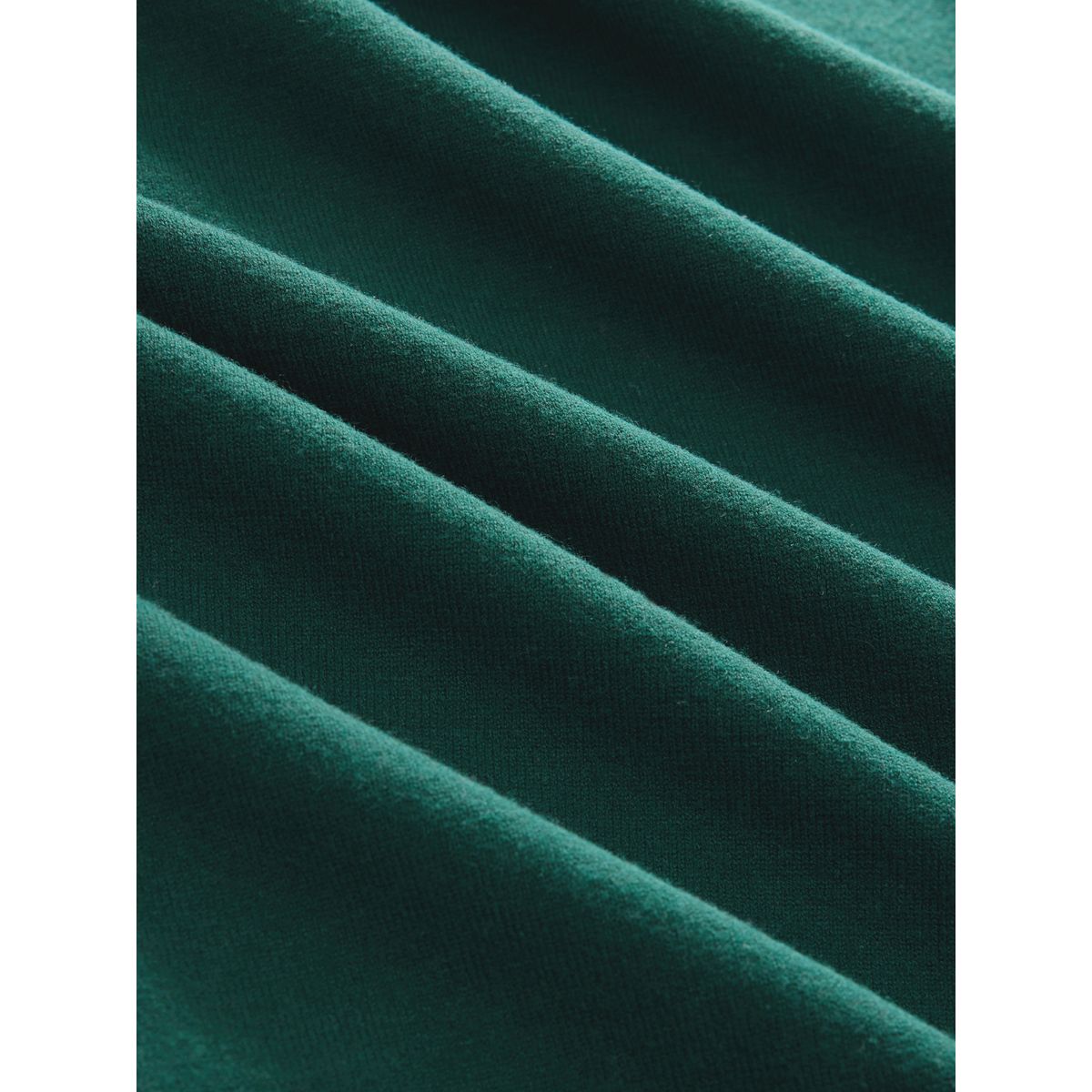 Pull en maille ultra-douce de laine mélangée vert foncé, NEXT