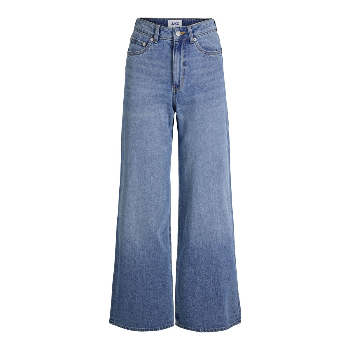 Jean À Coupe Large medium blue denim, JJXX