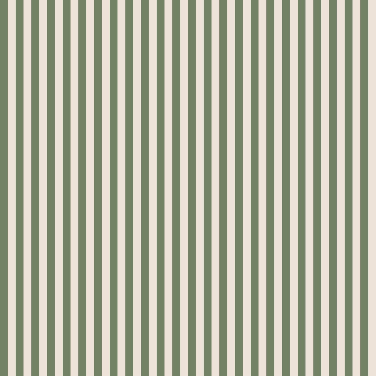 Papier peint petites rayures vintage l'herbe vert, blanc cassé, SUPERFRESCO EASY