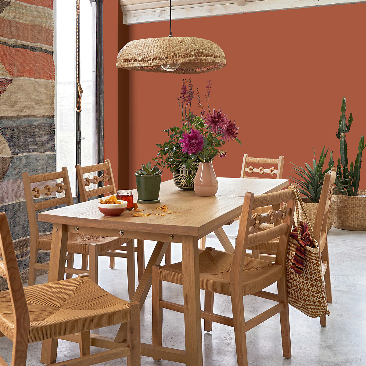 Lampadario vimini Ø60 cm, Jutlo naturale  , LA REDOUTE INTERIEURS