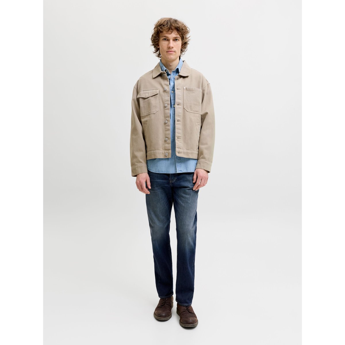 Jean Coupe Décontractée blue denim, JACK & JONES