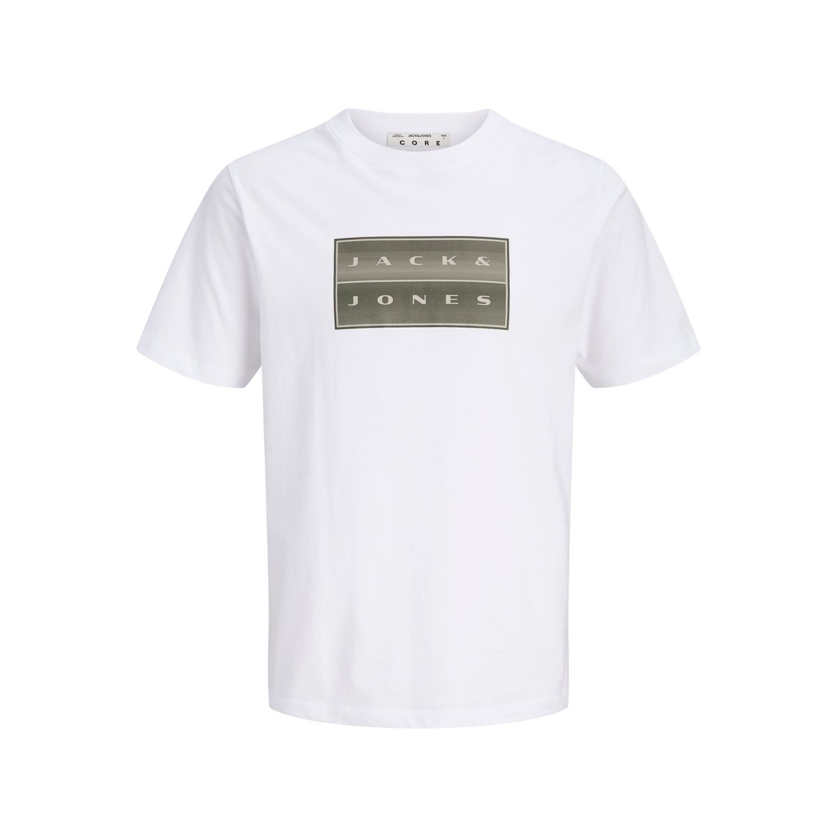 T-shirt manches courtes blanc, JACK & JONES