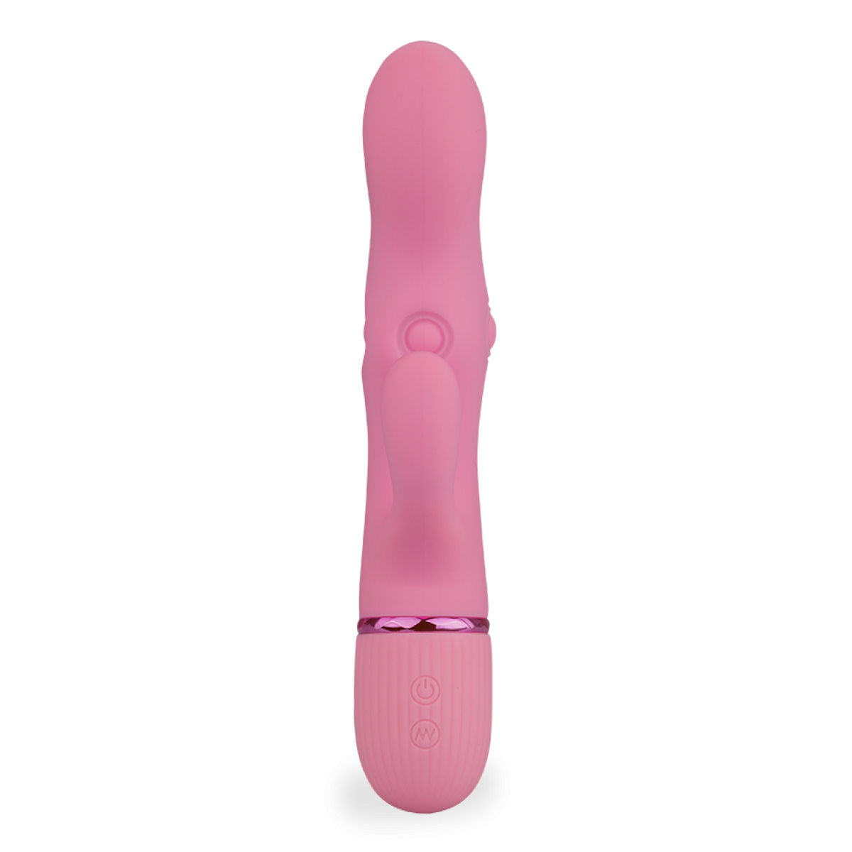 Vibromasseur puissant rabbit avec nodules massantes Savannah rose, LOVE AND VIBES