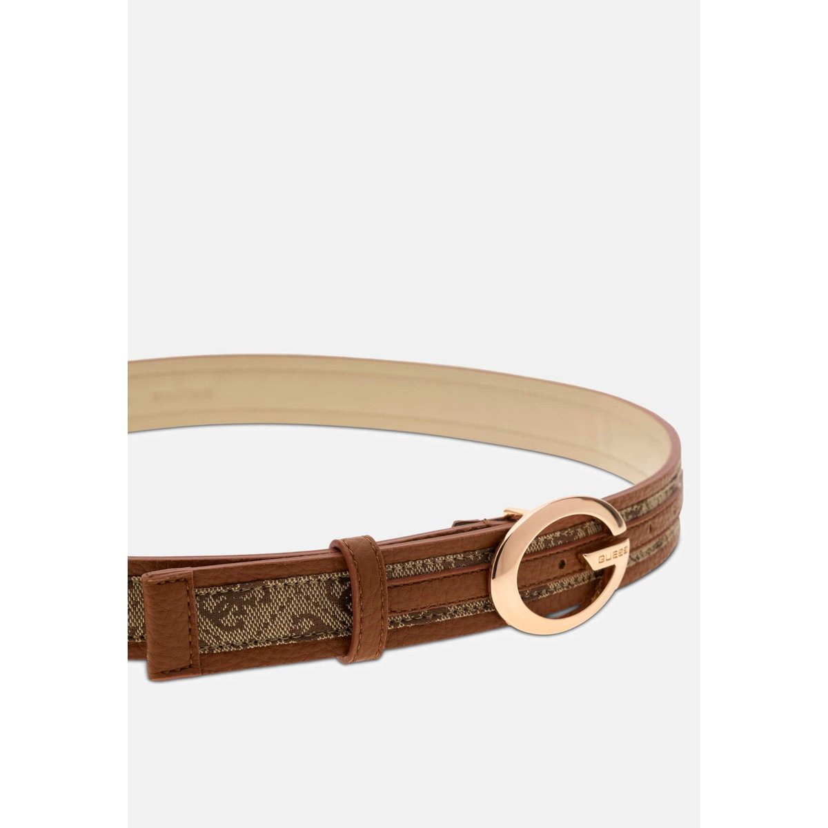 Ceinture Synthétique Camden marron, GUESS