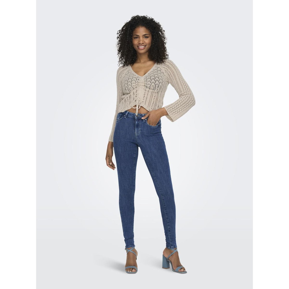 Pull En Maille pumice stone, ONLY