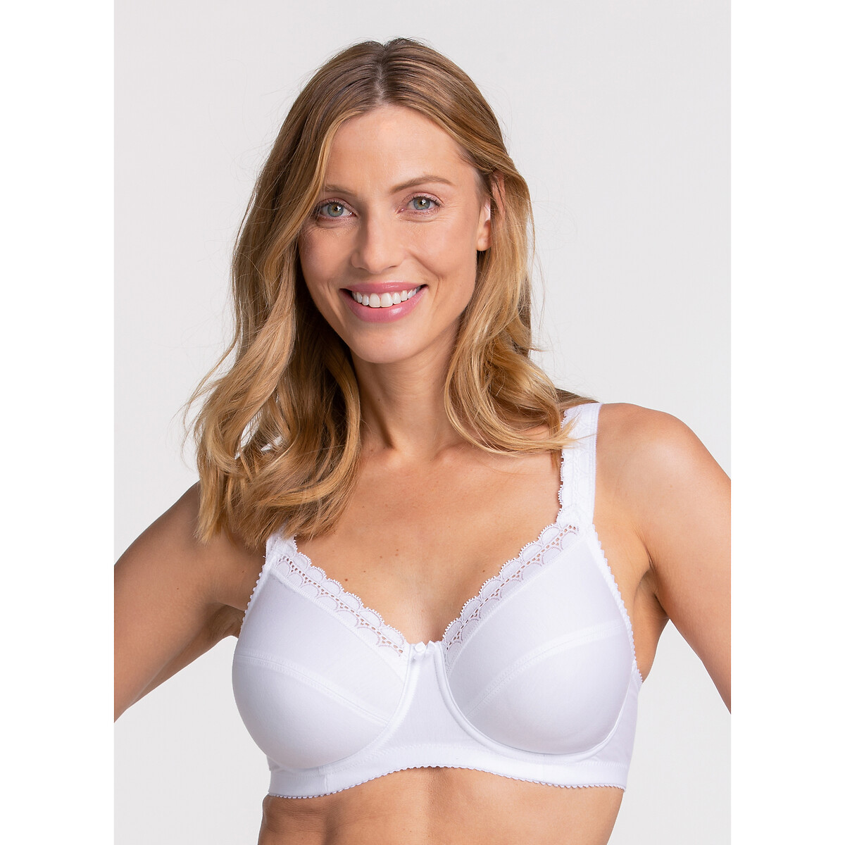 Soutien-gorge emboîtant Cotton Comfort blanc, MISS MARY OF SWEDEN