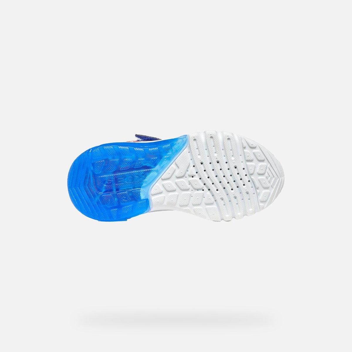 Baskets J CIBERDRON noir/bleu roi, GEOX