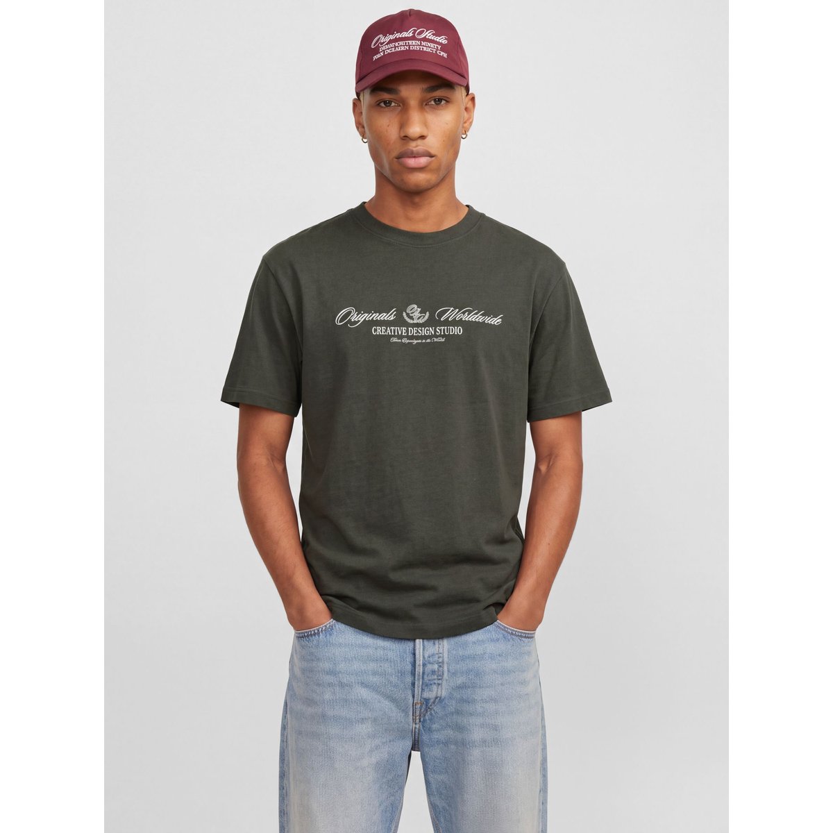 T-Shirt rosin 1, JACK & JONES