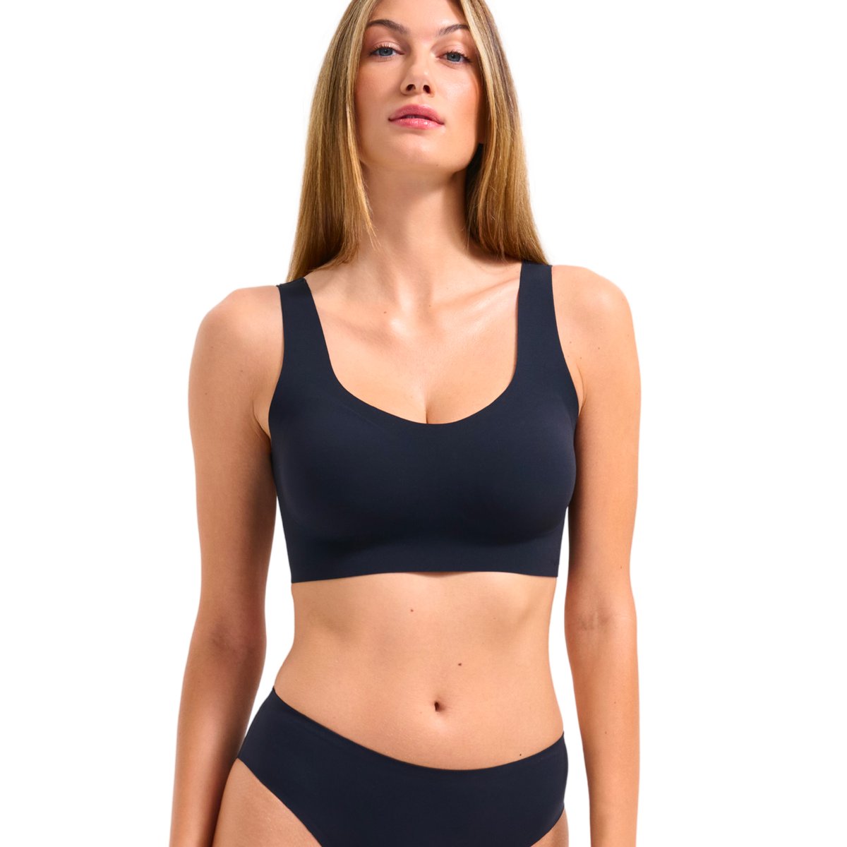 Soutien-gorge brassière sans armatures MY SILHOUETTE noir, LISCA