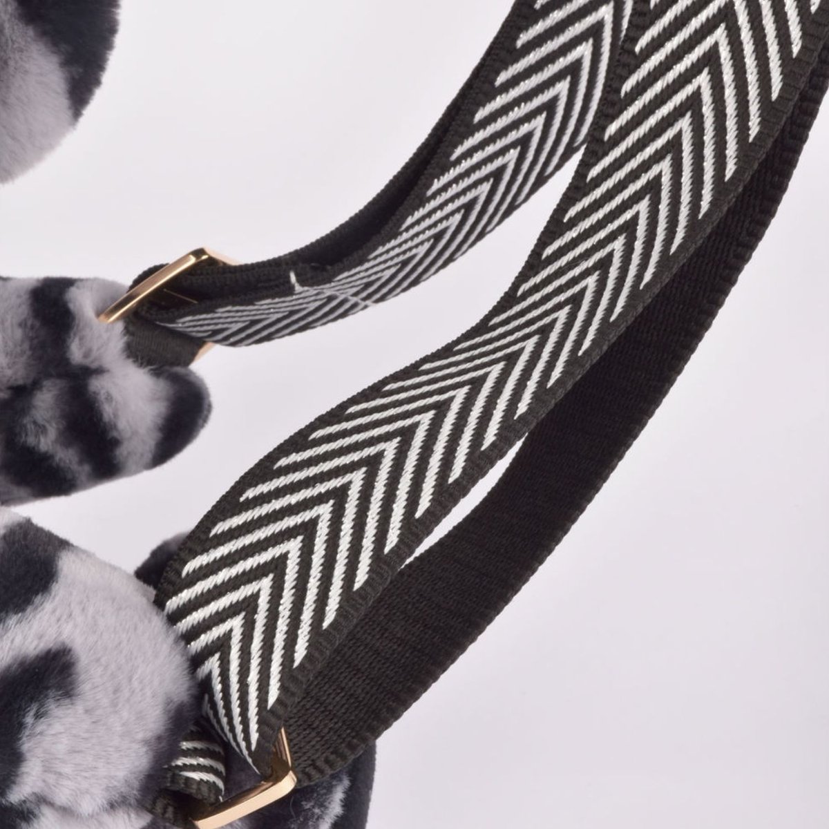 Sac bandoulière noir, DOUDOU ET COMPAGNIE
