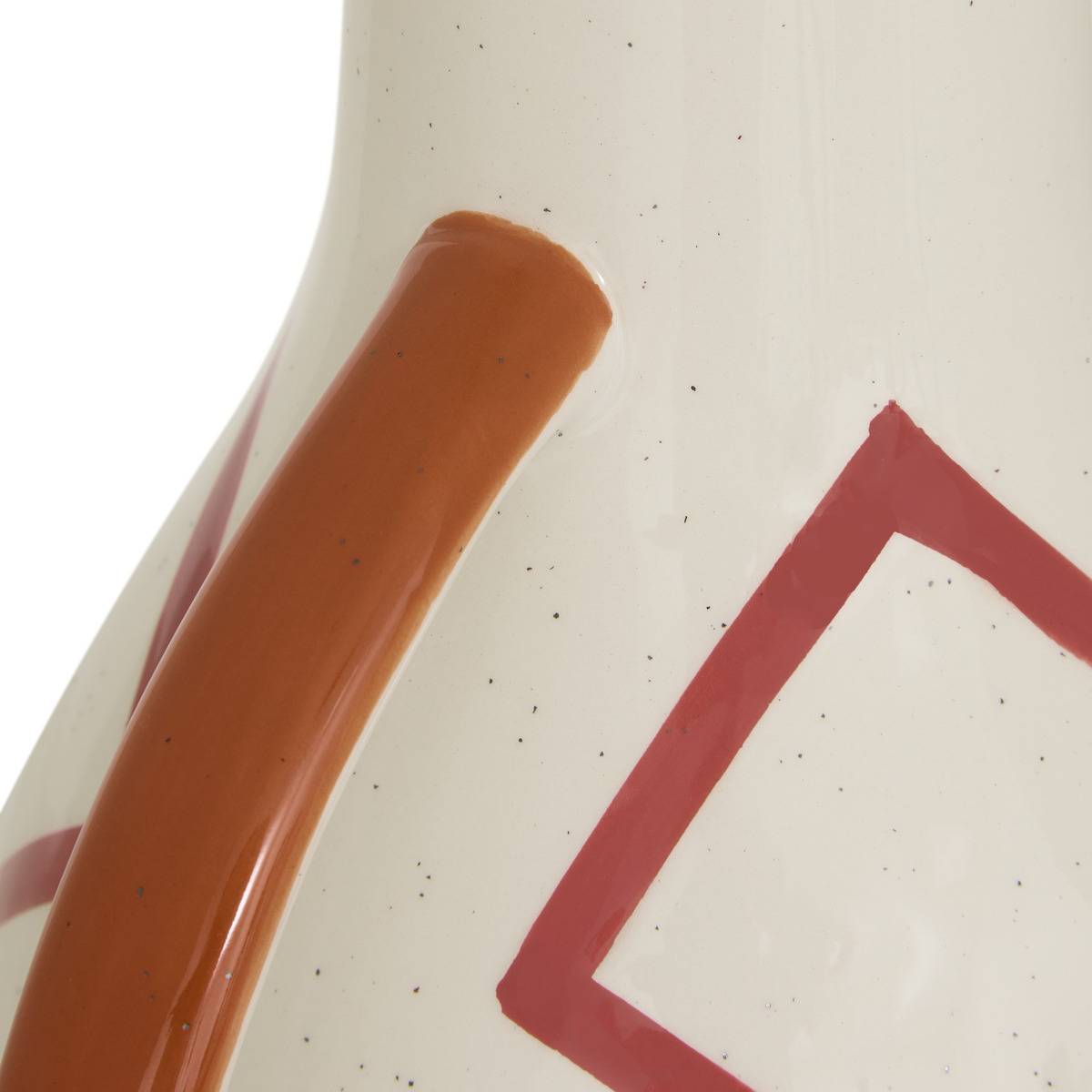 Vase en céramique Homy H.25cm blanc modèle b, ATMOSPHERA